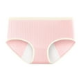 thumbnail image 1 of Women's Leakproof Briefs - Pure Crotch, Breathable, High Waist Menstrual Underwear, 1 of 4