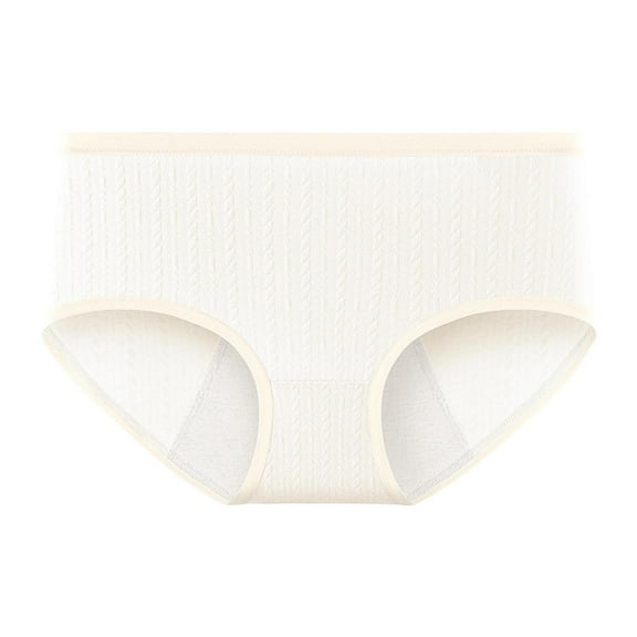 Women's Leakproof Briefs - Pure Crotch, Breathable, High Waist Menstrual Underwear