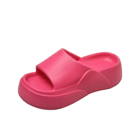 Women's Pillow Slippers | Shower Slippers Bathroom Sandals | Super Soft | Cushioned Thick Sole | Indoor & Outdoor