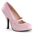 thumbnail image 1 of 4 1/2" Heel, 3/4" Hidden P/F Mary Jane Pump - B. Pink Pat, 6, 1 of 2