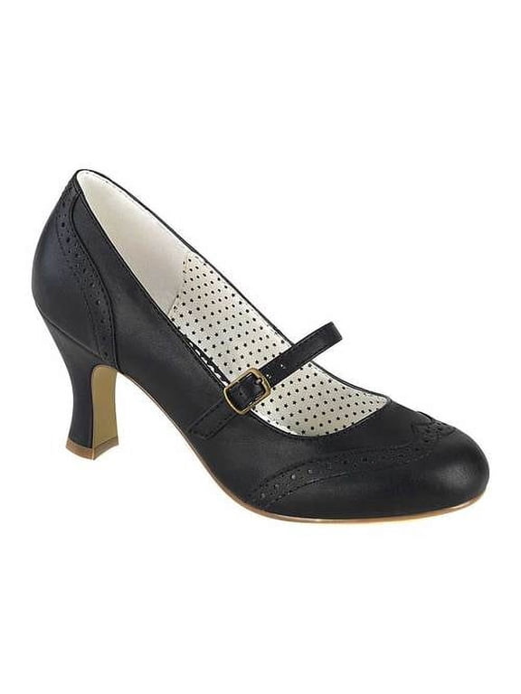 Women's Pin Up Couture Flapper-32 Mary Jane Pump