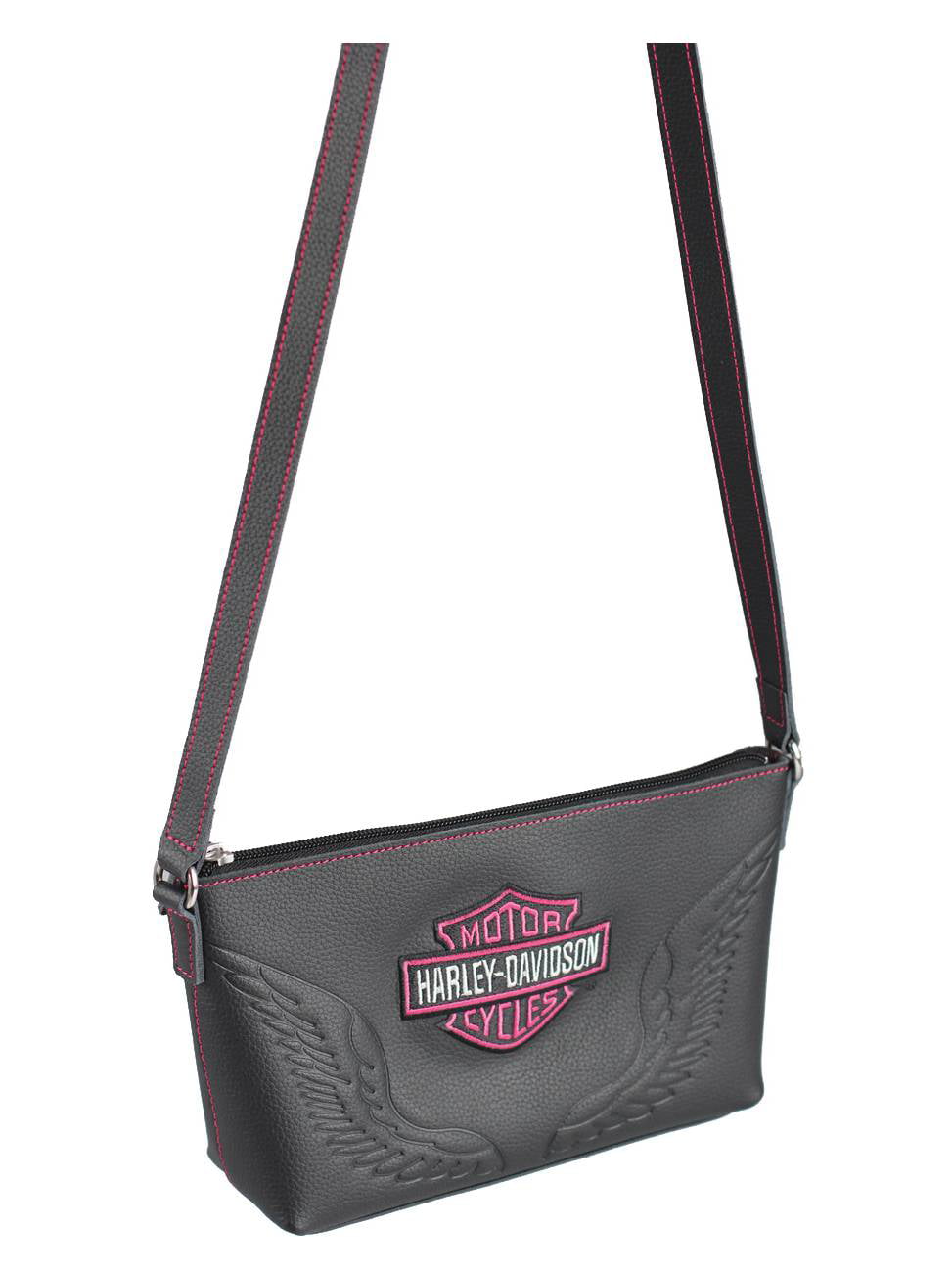 Harley-Davidson Leather Exterior Medium Bags & Handbags for Women