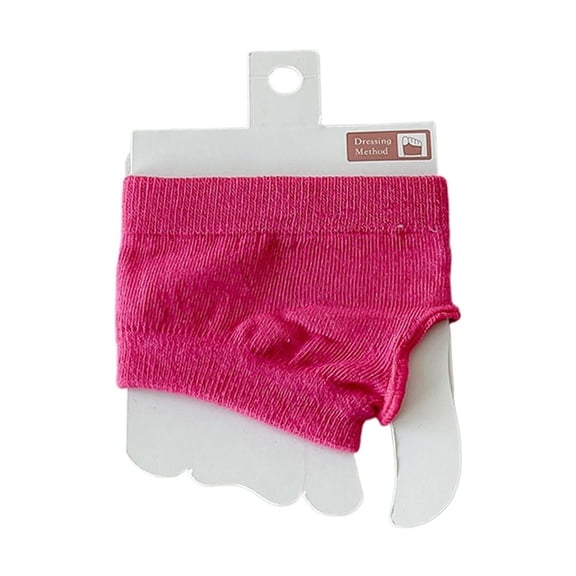 Women's Pink Half Foot Socks, Invisible Non-Slip Forefoot Cushions for Flip Flops & Open Toe Shoes, Breathable Cotton Toe Separator Liners, Summer Thin Half-Cut Sockettes
