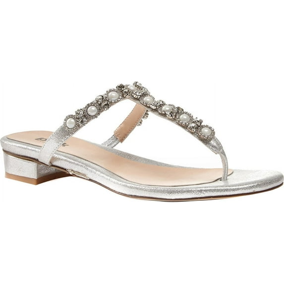 women's pink paradox london wave dress thong sandal