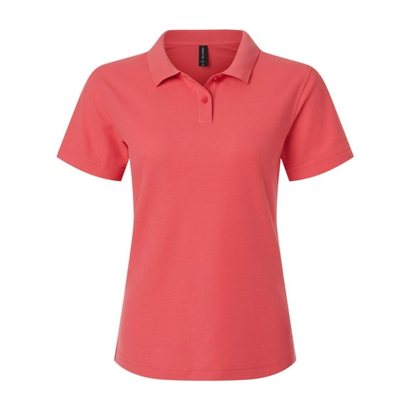 AllPro 62800L Women's Pique Polo-Coral-M