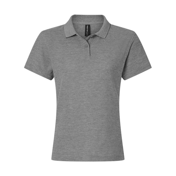 AllPro 62800L Women's Pique Polo-Heather Granite-M