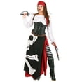 thumbnail image 1 of Women's Pirate Flag Costume, 1 of 16