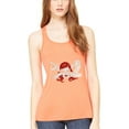 thumbnail image 1 of Women's Pirate Printed Flowy Racerback Tank Top, 1 of 1