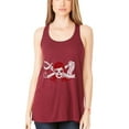 thumbnail image 1 of Women's Pirate Printed Flowy Racerback Tank Top, 1 of 1