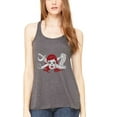 thumbnail image 1 of Women's Pirate Printed Flowy Racerback Tank Top, 1 of 1