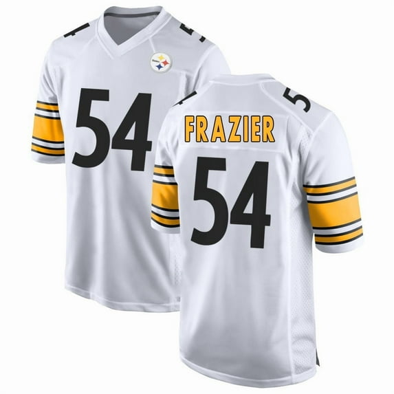 Women's Pittsburgh Frazier 54 White Stitched T-Shirts Sports Player Game Top, XX-Large