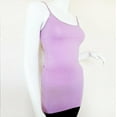 thumbnail image 1 of Women's Plain Basic Solid Tank Top Cami with Adjustable Spaghetti Bra Strap Junior Size & Junior Plus Size, 1 of 4
