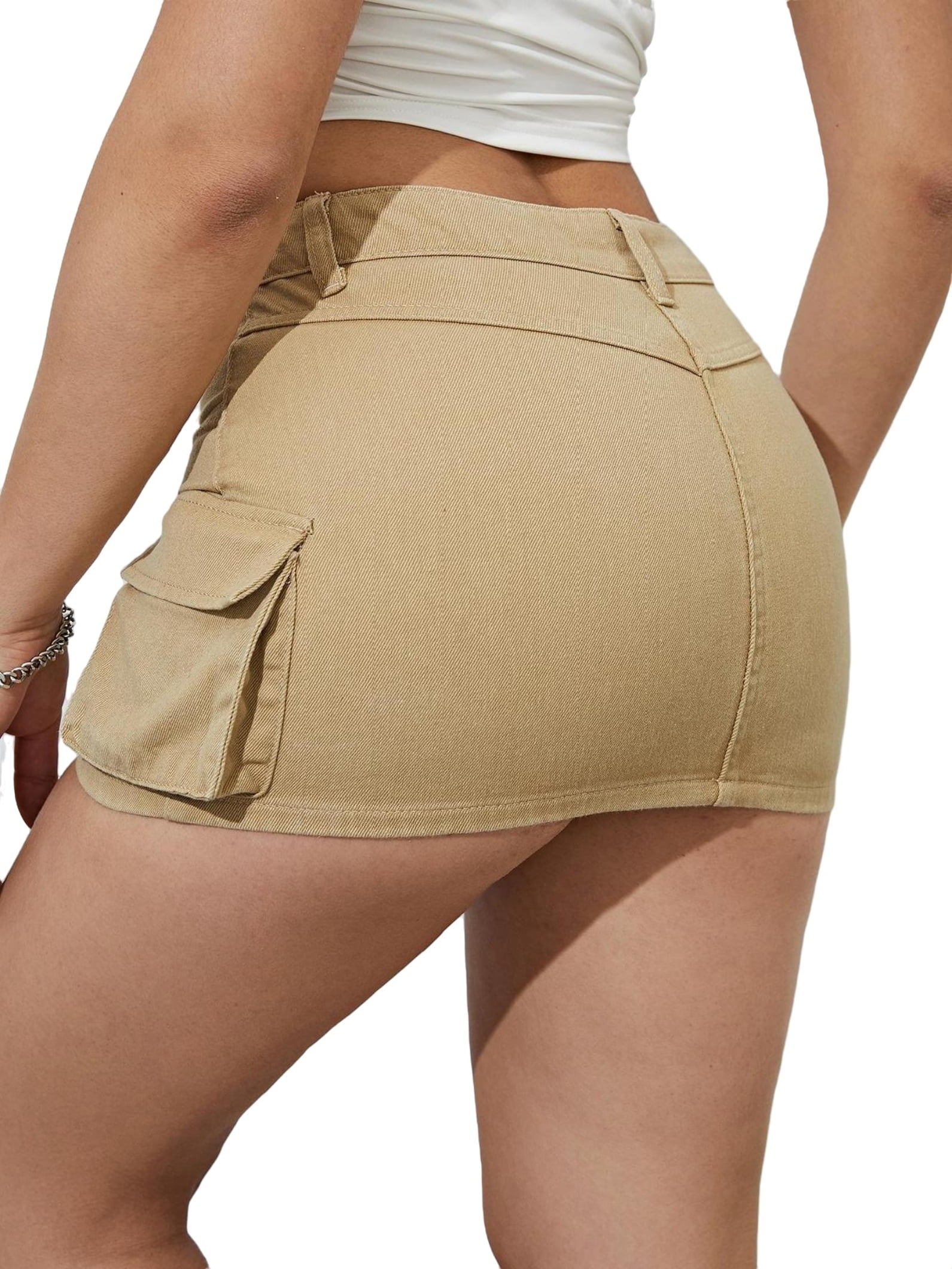 Khaki skirt womens xs sale