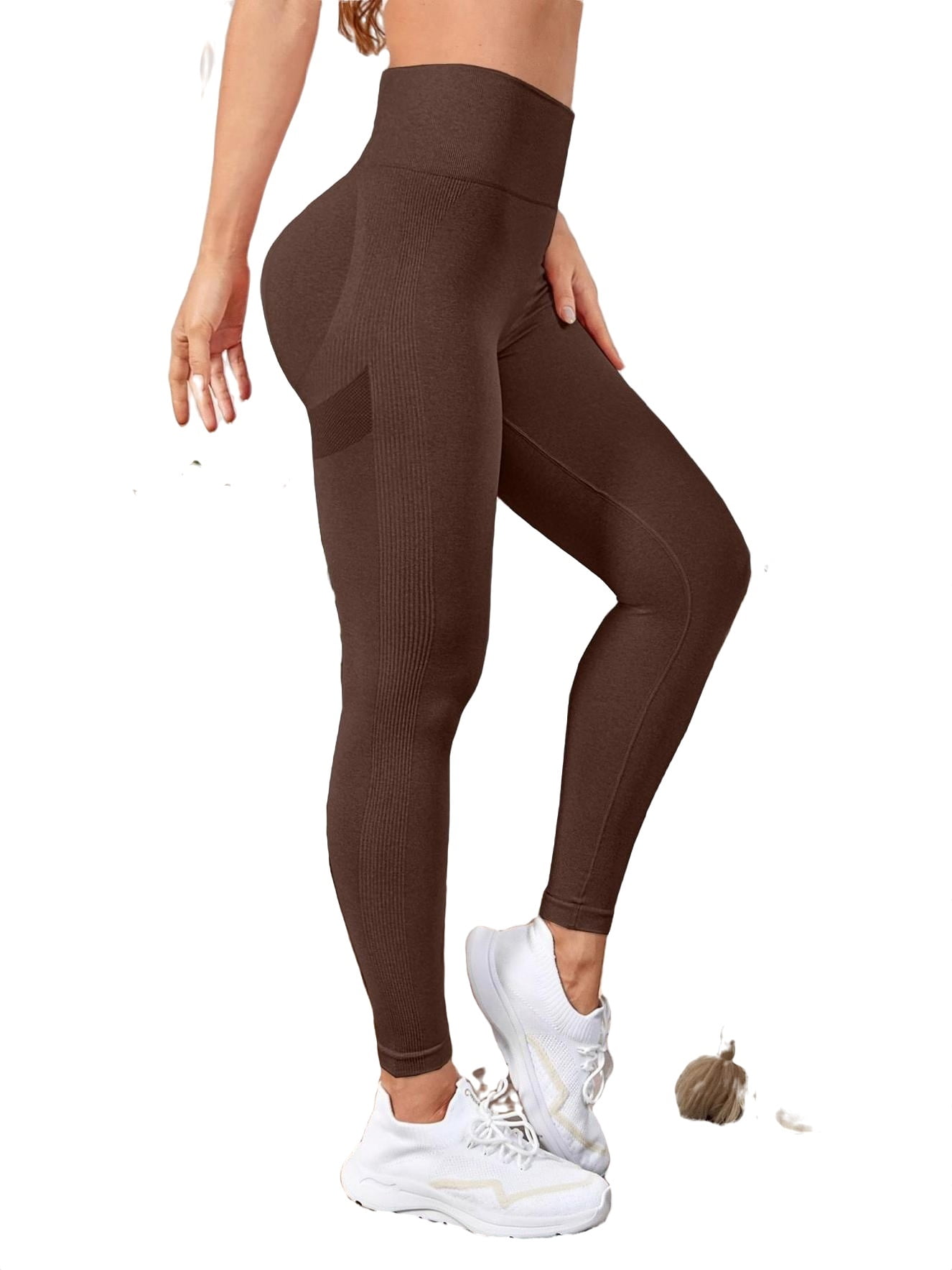 Briar V Back Leggings With Pockets - Dark Chocolate | Active wear tops,  Activewear fashion, Crop tops