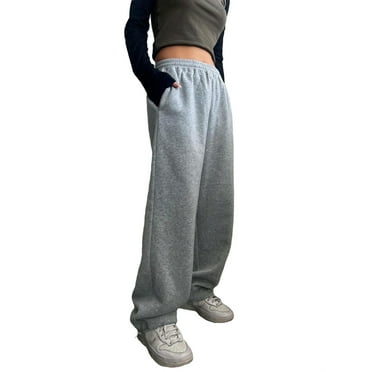 Women's Plain Jogger Grey Sweatpants XS (00)