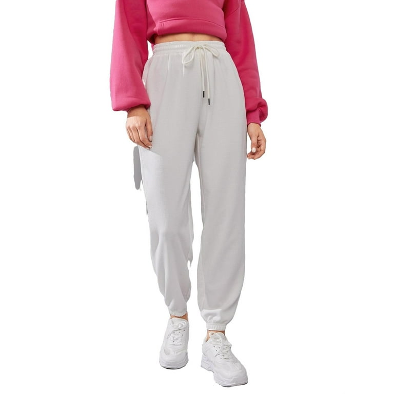 Walmart womens white sweatpants new arrivals