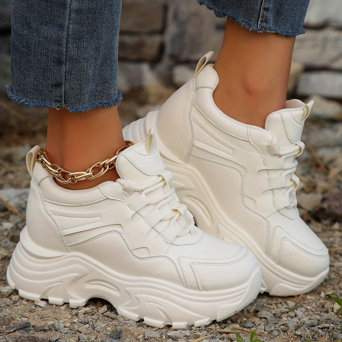 とと Women-s-Platform-Chunky-