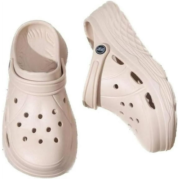 Women's Platform Clogs Slip On Slides Shoes Beach Sandals Gardener Clog Hight Heels Mule Slippers Garden Shoes