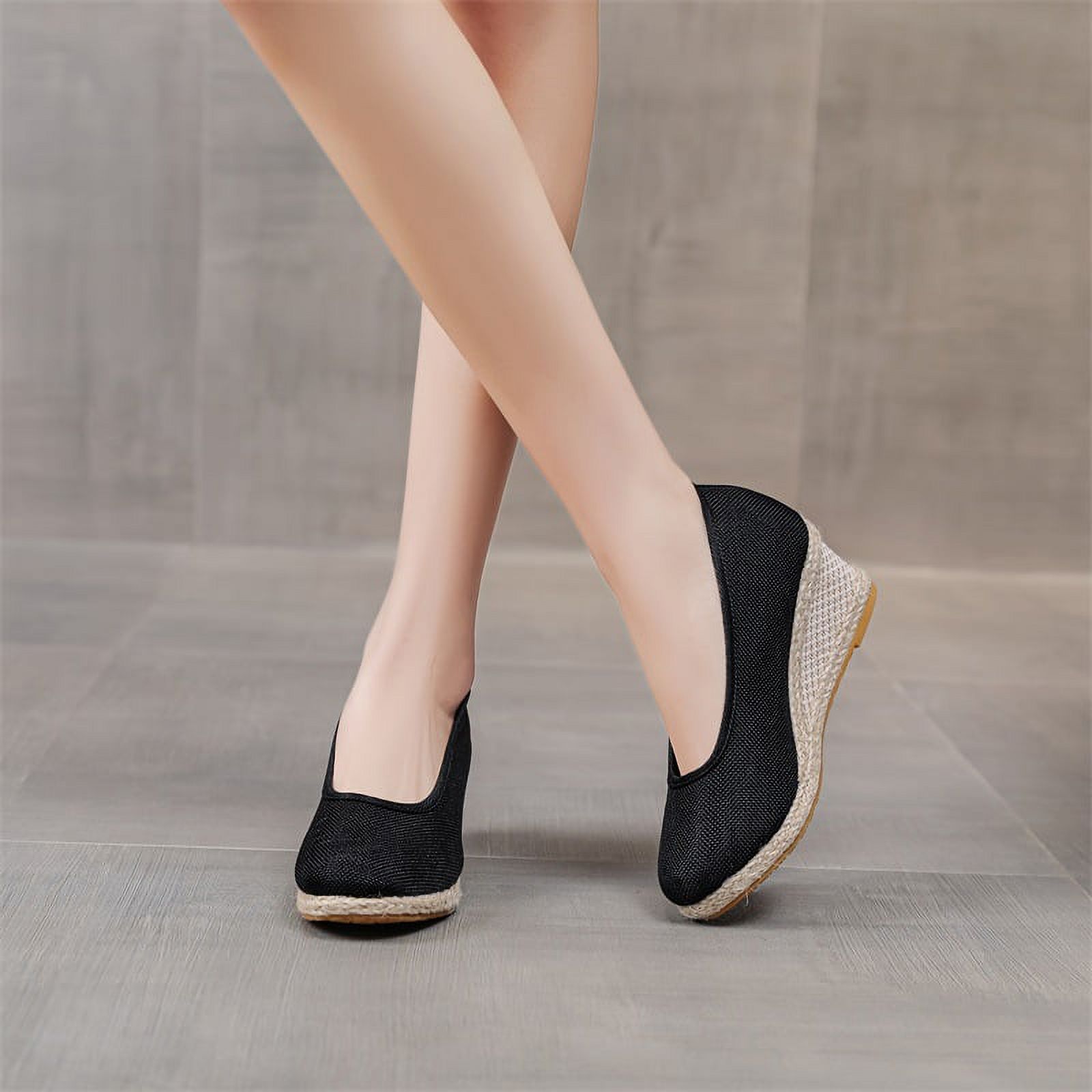 Comfortable wedge pumps hotsell