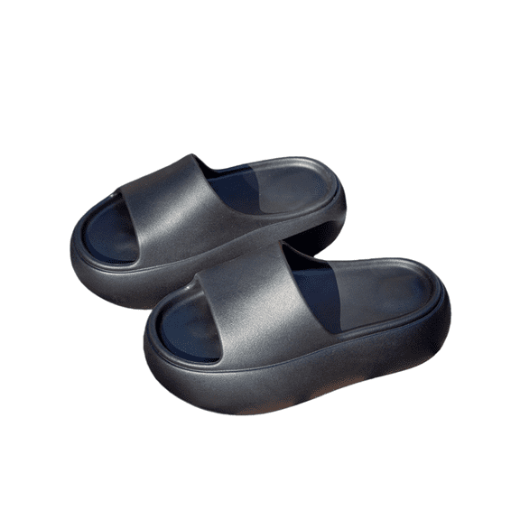 Women's Platform Sandals - Fashion Flip Flops with Cloud Comfort Footbed, Cushioned Beach & Outdoor Shoes