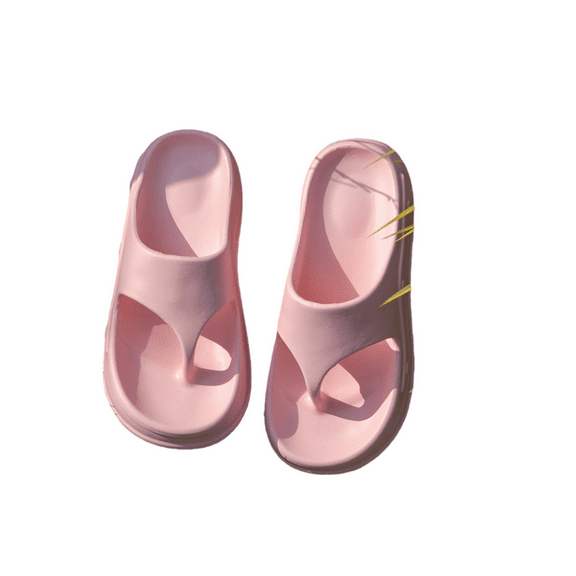 Women's Platform Sandals - Fashion Flip Flops with Cloud Comfort Footbed, Cushioned Beach & Outdoor Shoes