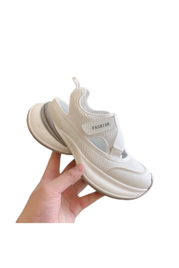 Women’s Platform Sport Sandals Breathable Cutout Outdoor Slip On Comfort Summer Shoes