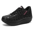 thumbnail image 1 of Women's Platform Walking Sneakers with Thick Bottom, All-Day Comfort Walking shoes, 1 of 10