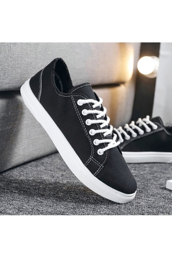 Women's Play Fashion Sneaker White Color Washed and Leopard Canvas Slip on Shoes