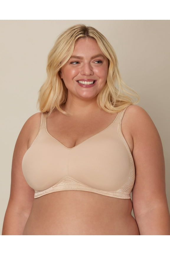 18 Hour Side & Back Smoothing Wirefree Bra TruSUPPORT Women's 4049