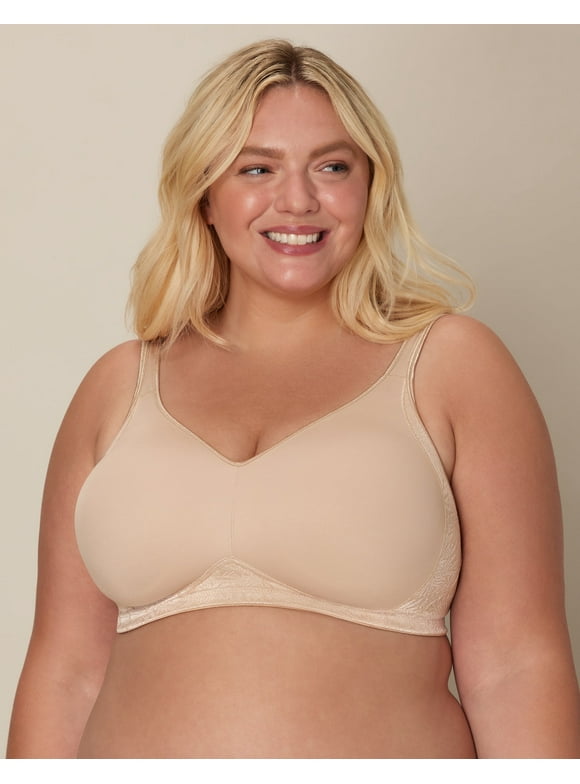 18 Hour Side & Back Smoothing Wirefree Bra TruSUPPORT Women's 4049