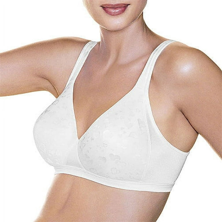 Women's Playtex 4210 Cross Your Heart Lightly Lined Soft Cup Bra (White 36C)