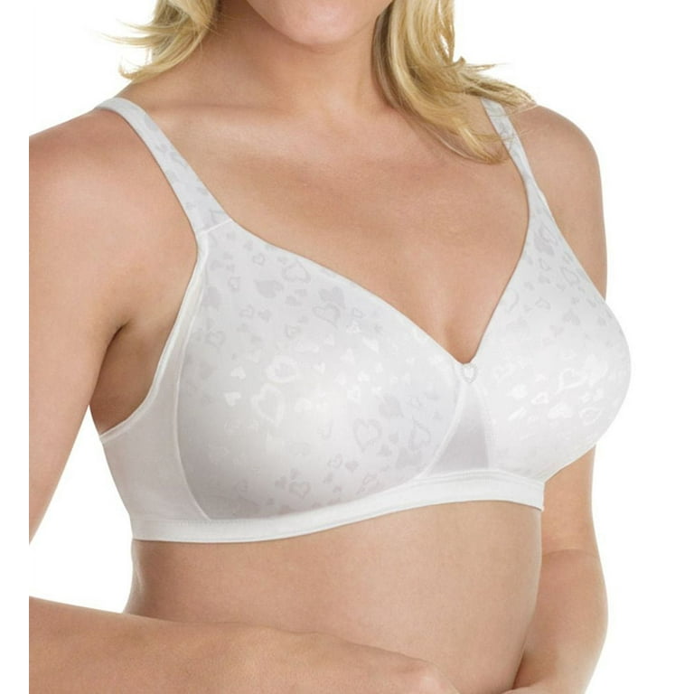 Women's Playtex 4210 Cross Your Heart Lightly Lined Soft Cup Bra (White  38C) 