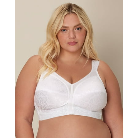 Playtex Womens Wireless Bra, 18 Hour Plus-Size Bras Available, 4693, Sizes 36B to 46H