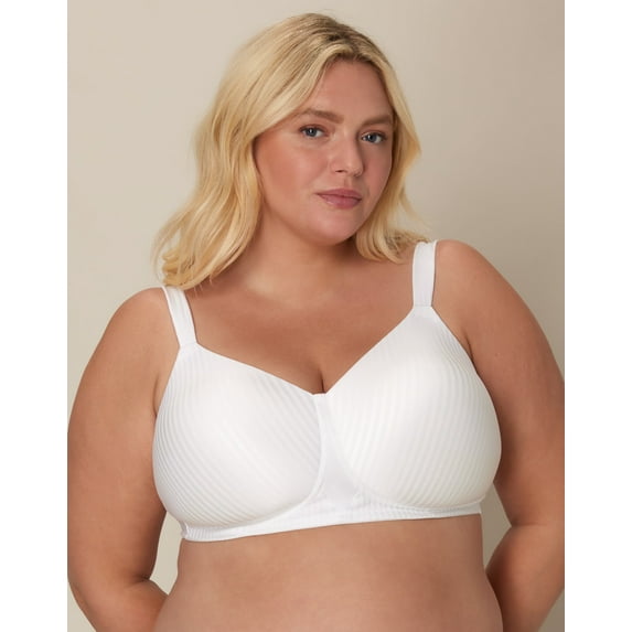 Playtex Secrets Wirefree Bra Perfectly Smooth Women's 4 Way Support 4707