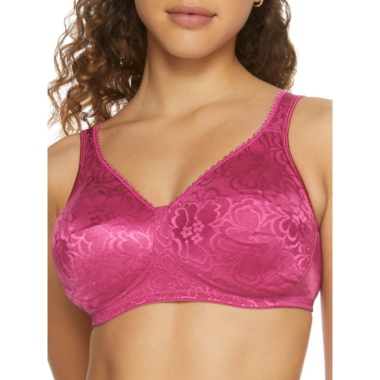 Women's Playtex 4745 18 Hour Ultimate Lift and Support Bra (Dahlia Pink  36D) 