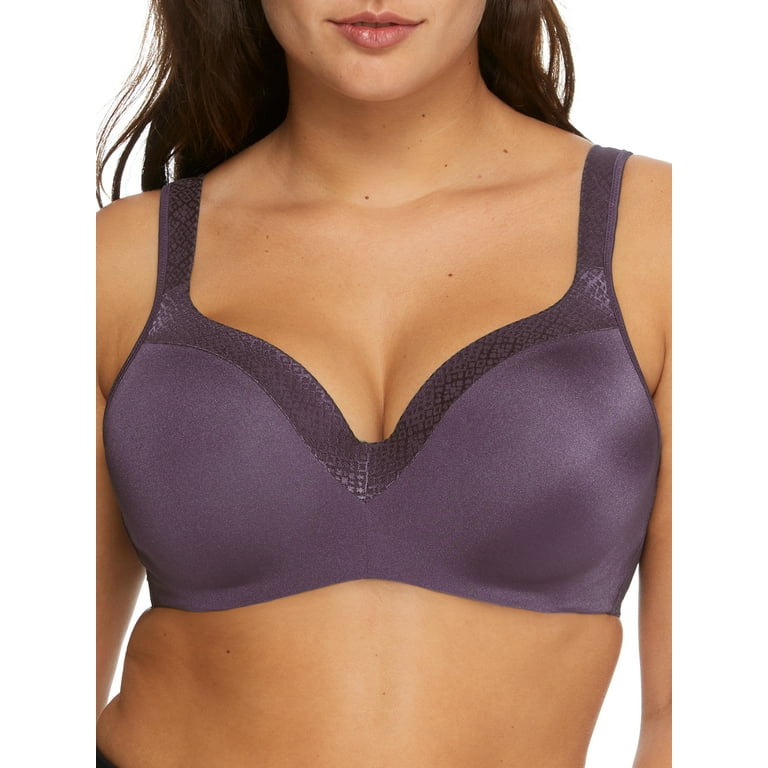 Women's Playtex 4823 Secrets Amazing Shape Balconette Underwire Bra (Purple  Aura 44C) 