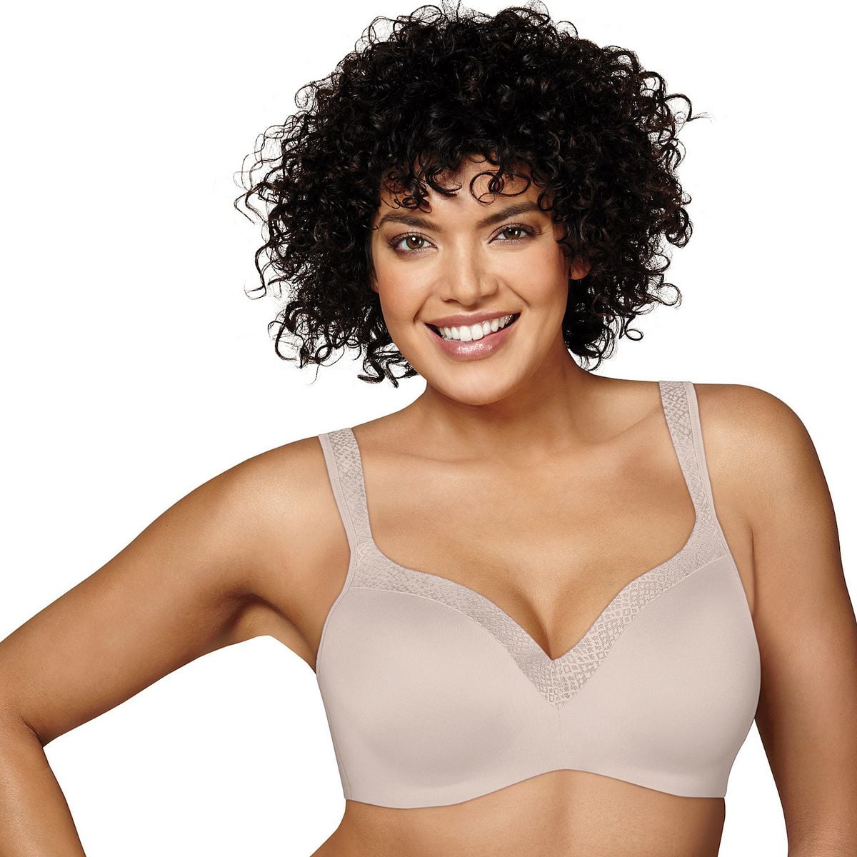 Playtex Womens Amazing Shape Geo Unlined Balconette Underwire : :  Clothing, Shoes & Accessories