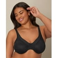 thumbnail image 1 of Playtex Secrets Ultra Soft No Poke Dreamwire Underwire Bra Black 38D Women's, 1 of 8