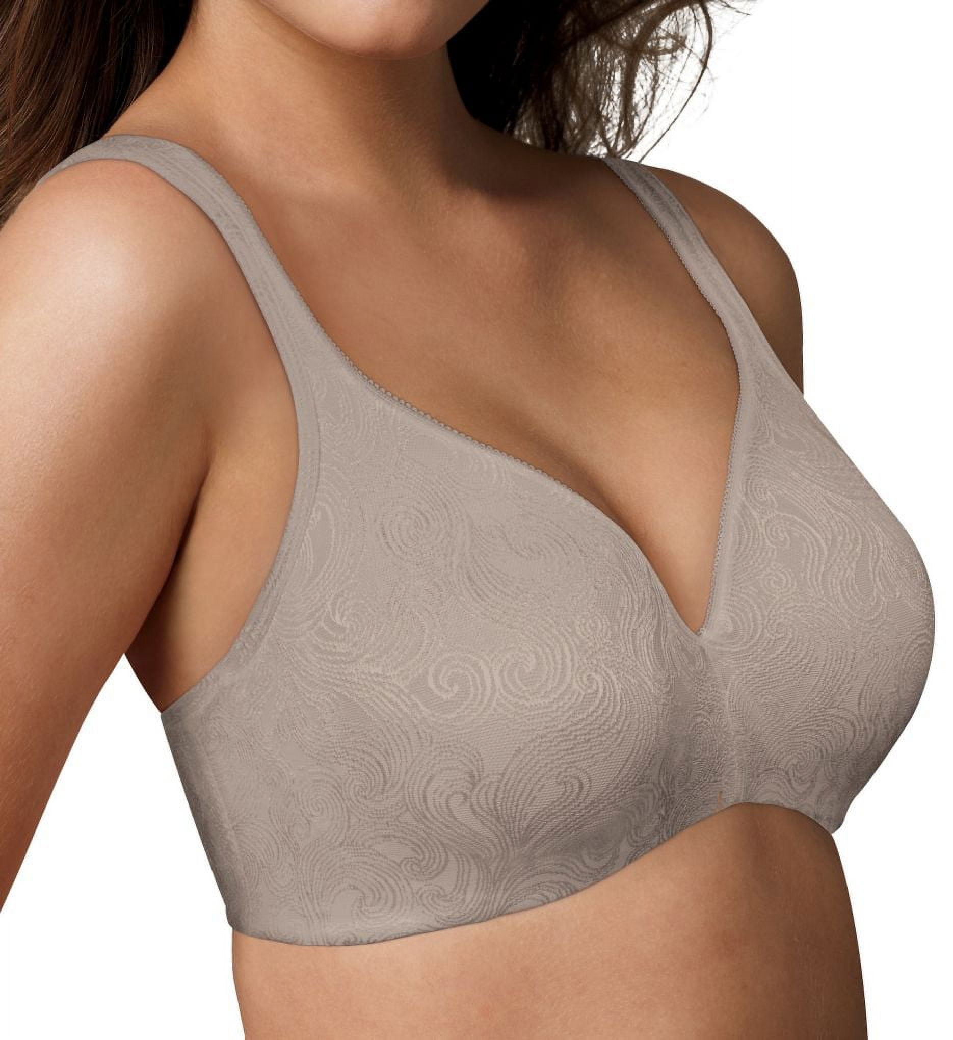 playtex women's secrets undercover slimming underwire bra white jacquard  36c 36c ju 