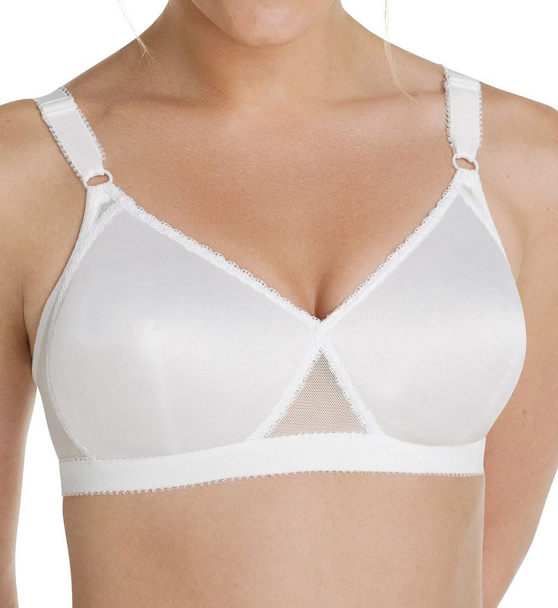 Women's Playtex 655 Cross Your Heart Tricot Lightly Lined Bra (White 40B) - image 1 of 2