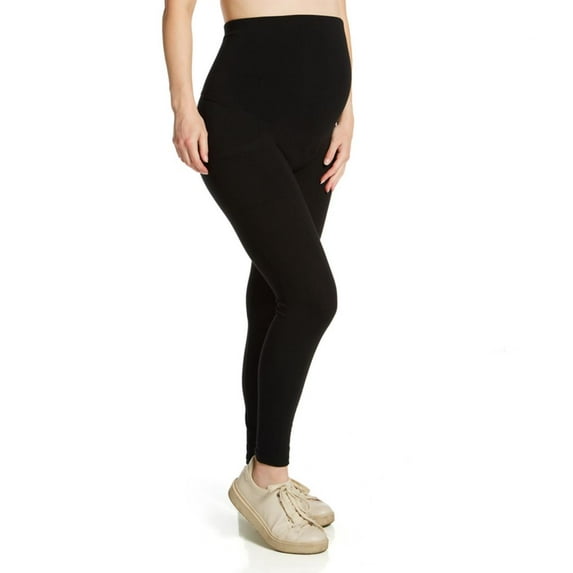 Women's Playtex MPL005 Maternity Tech Legging (Black L)
