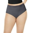 thumbnail image 1 of Women's Playtex PLULBF Ultra Light Brief Panty - 4 Pack (Wht/PprCornGey/Wht/Blk 9), 1 of 2