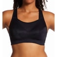 thumbnail image 1 of Women's Playtex US4221 Bounce Control Wire Free Sports Bra (Black 38D), 1 of 1