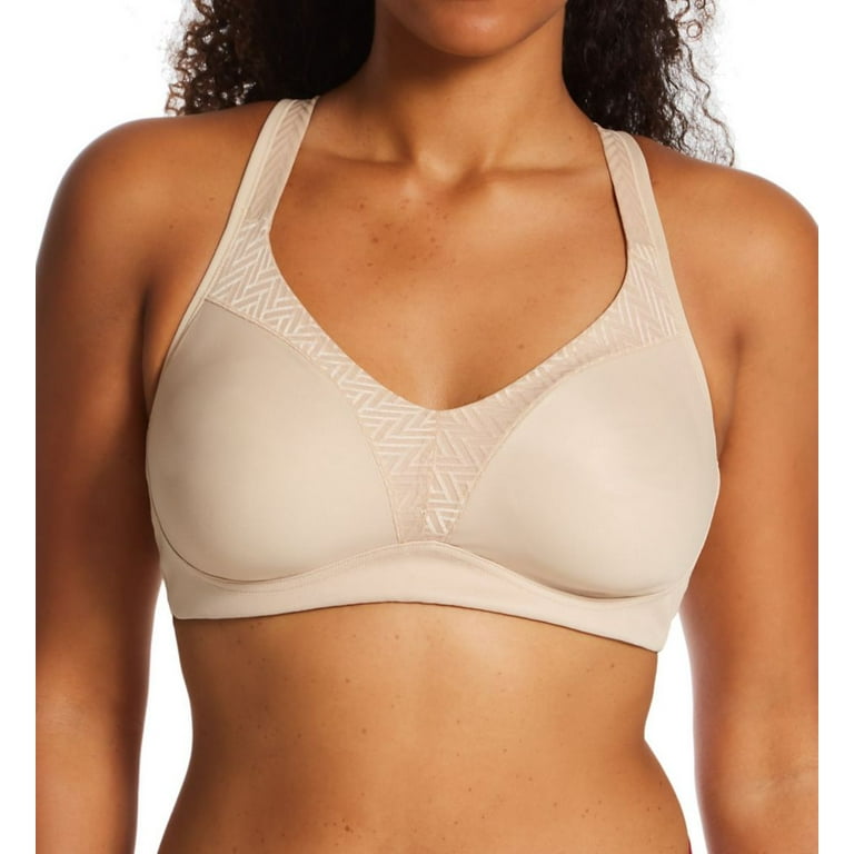 Women's Playtex US4699 18 Hour Bounce Control Wirefree Bra (Taupe 44D)