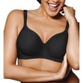 thumbnail image 1 of Women's Playtex US4824 Shape Lined Balconette Wirefree Bra (Black 36DD), 1 of 7