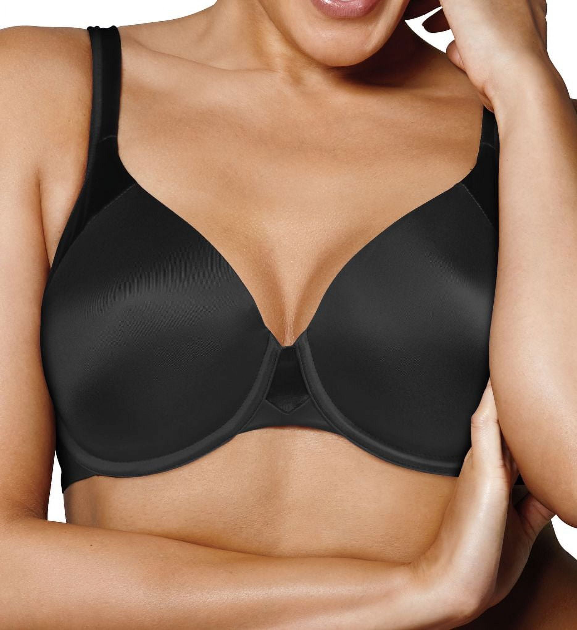 Playtex Womens Love My Curves Side Smoothing Wirefree Bra, 40C