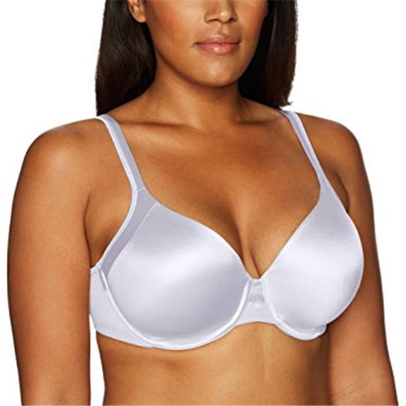 Women's Playtex US4848 Love My Curves Modern Curvy Underwire T-Shirt Bra (White 40DDD)