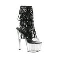 thumbnail image 1 of Women's Pleaser Adore 1017SQF Open-Toe Bootie, 1 of 5