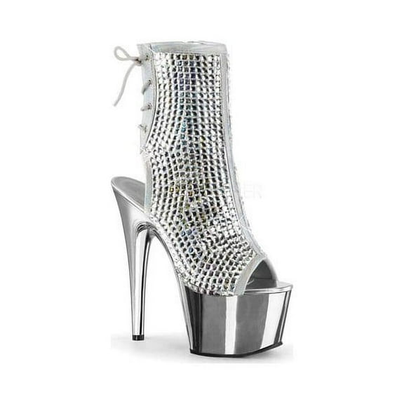 Women's Pleaser Adore 1018DCS Open-Toe Bootie