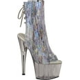 thumbnail image 1 of Women's Pleaser Adore 1018HCT Holographic Platform Sandal, 1 of 2